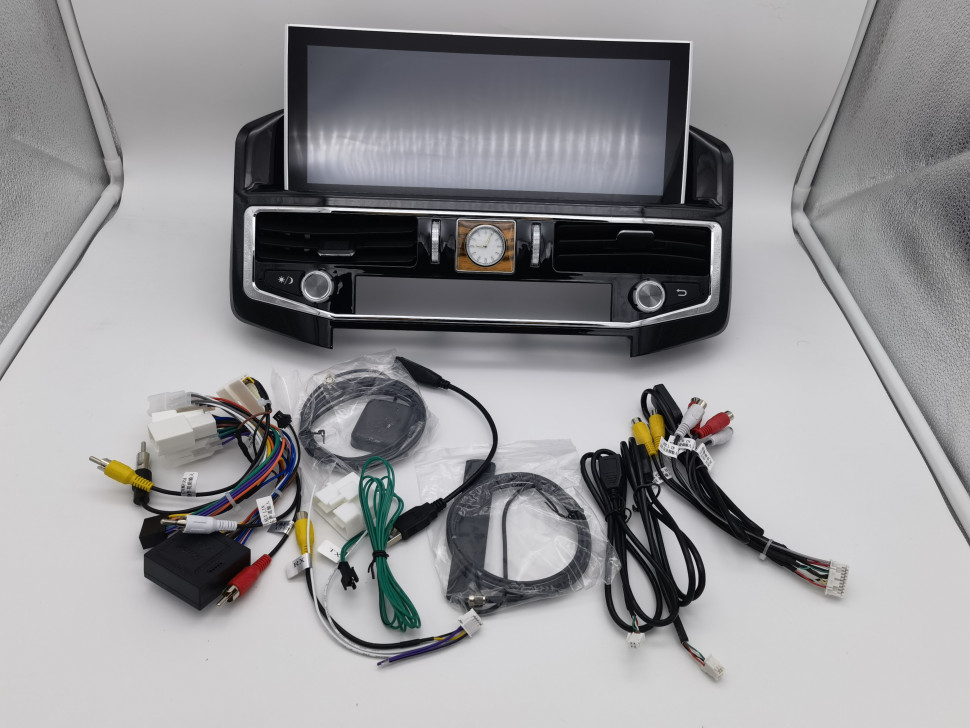 Магнитола для Toyota Land Cruiser 200 2015-2021 (низкая комплектация) - Carmedia MRW-3920 на Android 10, 4Гб+64Гб, 4G SIM-слот, CarPlay