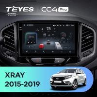 Штатная магнитола для Lada Xray (2015-2022) (Экран 9,5") - Teyes CC4 Pro на Android 13, 8-ядер, 8ГБ-128ГБ, SIM-слот