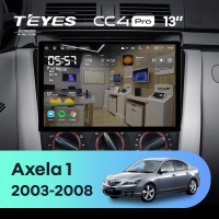 Штатная магнитола для Mazda Axela 1 (2003-2008) (Экран 13") - Teyes CC4 Pro на Android 13, 8-ядер, 8ГБ-128ГБ, SIM-слот