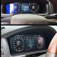 Электронная панель приборов Toyoya Land Cruiser 200 2008-2015 - Carmedia NH-LCD-T01 с сенсорным LCD / ЖК 12.3" экраном QLED (CarPlay)