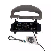 Электронная панель приборов Toyoya Land Cruiser 200 2008-2015 - Carmedia NH-LCD-T01 с сенсорным LCD / ЖК 12.3" экраном QLED (CarPlay)