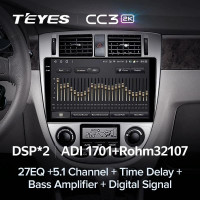 Штатная магнитола Teyes CC3 2K 4/64 Chevrolet Lacetti J200 (2004-2013) F2 Тип-B