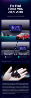 Штатная магнитола Teyes CC3 2K 360 6/128 Ford Fiesta 6 (2009-2018) F1 Тип-B