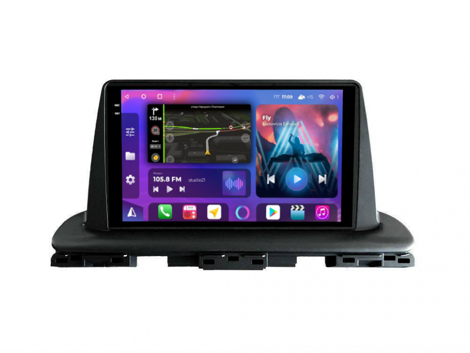 Штатная магнитола FarCar s400 2K для KIA Cerato на Android  (BX1142M) (CarPlay)