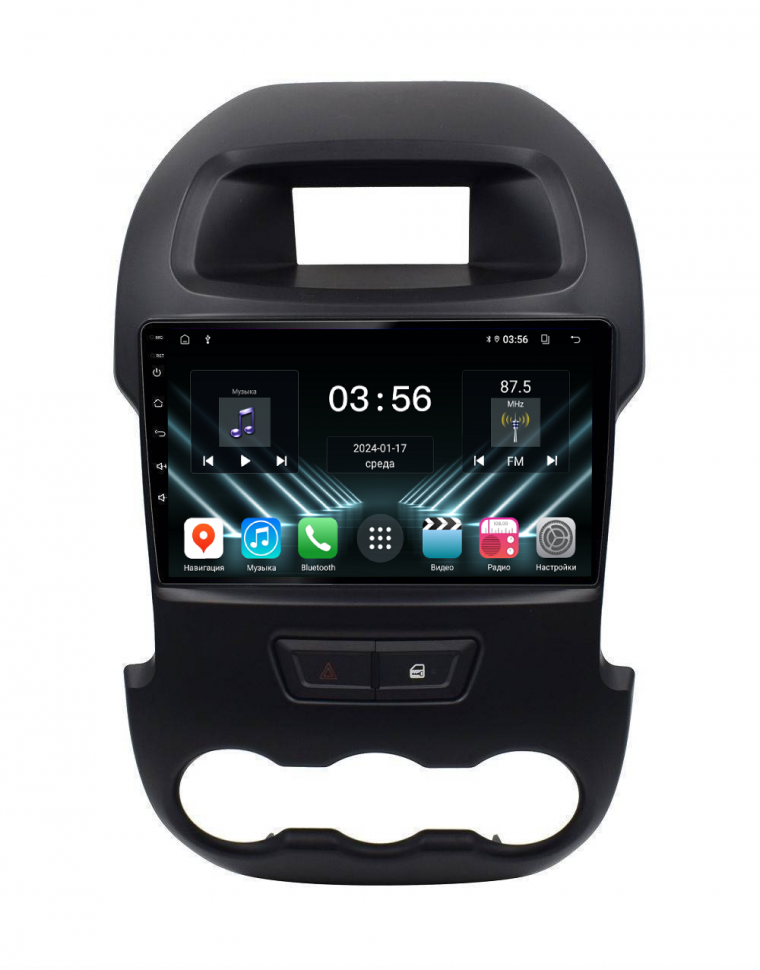 Штатная магнитола FarCar для Ford Ranger на Android (DX245M) (CarPlay)
