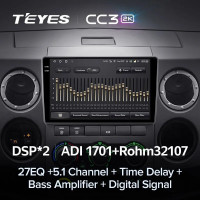 Штатная магнитола Teyes CC3 2K 4/64 для GAZ Gazelle Next (2013-2021) F3