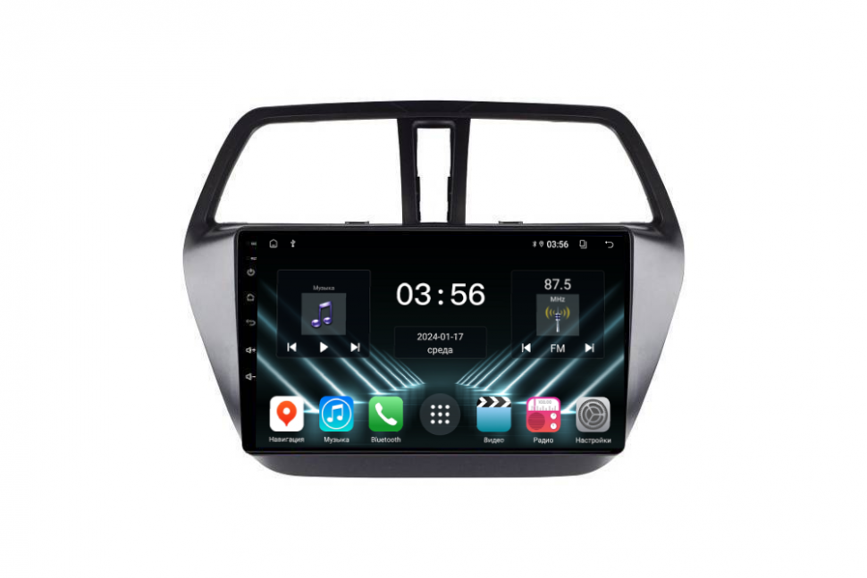 Штатная магнитола FarCar для Suzuki Sx-4 на Android  (DX337M) (CarPlay)