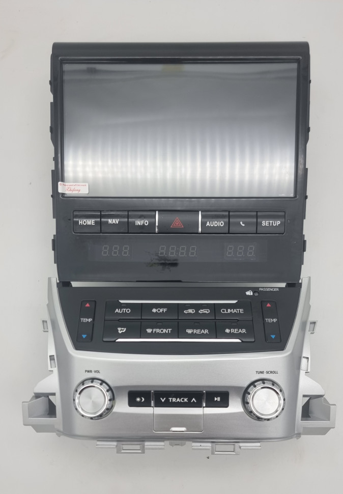 Магнитола для Toyota Land Cruiser 200 2015+ - Carmedia ZF-1005FH дисплей 10.1" на Android 10, 8Гб+256Гб, CarPlay, SIM-слот