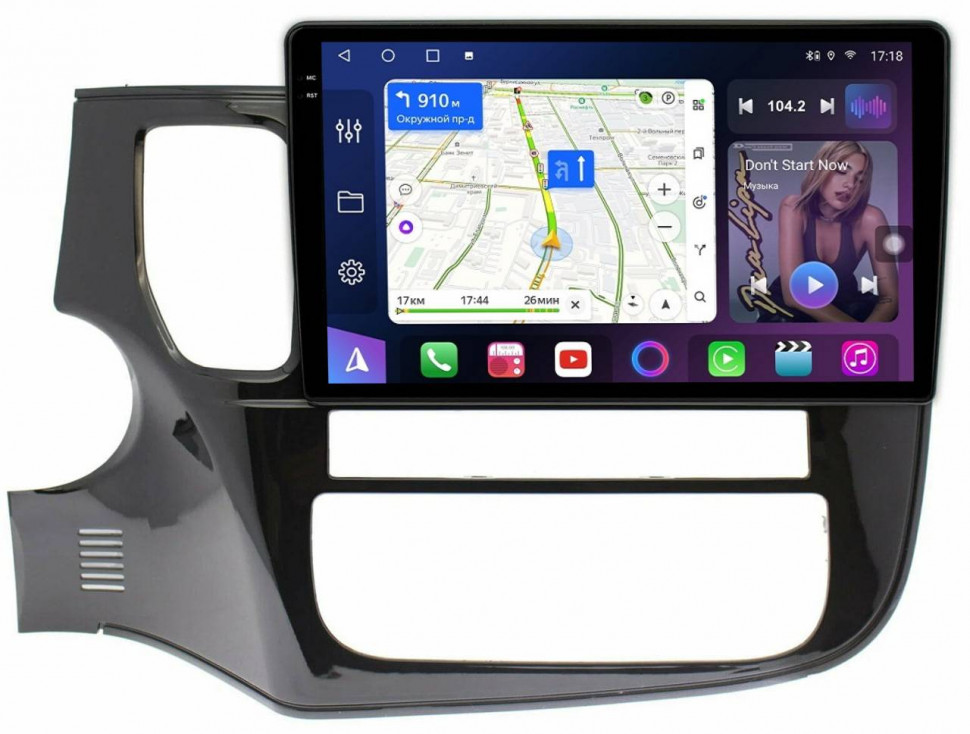 Штатная магнитола FarCar s500 Plus 2K для Mitsubishi Outlander на Android  (GX1006M)
