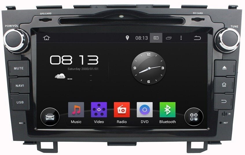 Магнитола для Honda CR-V 2006-2012 - Carmedia MKD-8079-P6 на Android 10, 6-ТУРБО ядер, 4ГБ-64ГБ (CarPlay)