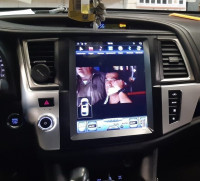 Магнитола для Toyota Highlander 3 2014-2020 - Carmedia ZF-1207-DSP ("Тесла-Стиль") на Android 9, 6-ТУРБО ядер, 4ГБ-64ГБ (CarPlay)