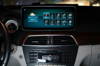 Магнитола для Mercedes-Benz C class /G class / CLK W204 2007-2010 NTG 4.0 - Carmedia XN-M1006 на Android 10, 4Гб+64Гб, 4G SIM-слот