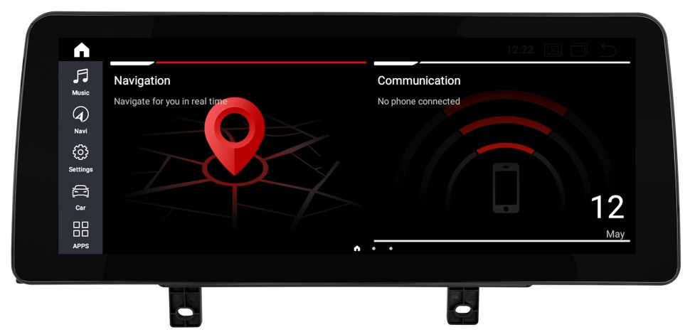 Монитор Android 12,3" для BMW X3/X4 (F25/F26) 2011-2013 CIC RDL-1243
