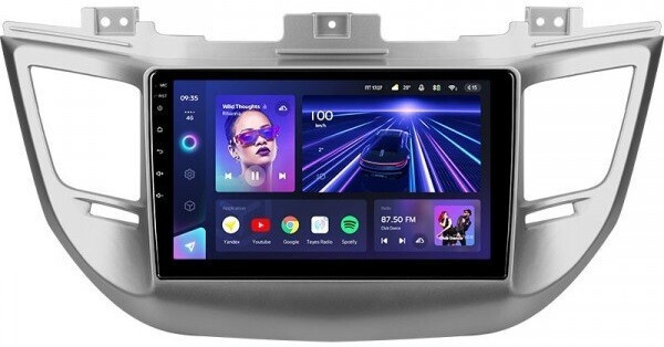 Магнитола для Hyundai Tucson 2016-2018 - Teyes CC3L Android 10, 8-ядер, 4ГБ+32ГБ, SIM-слот (CarPlay)