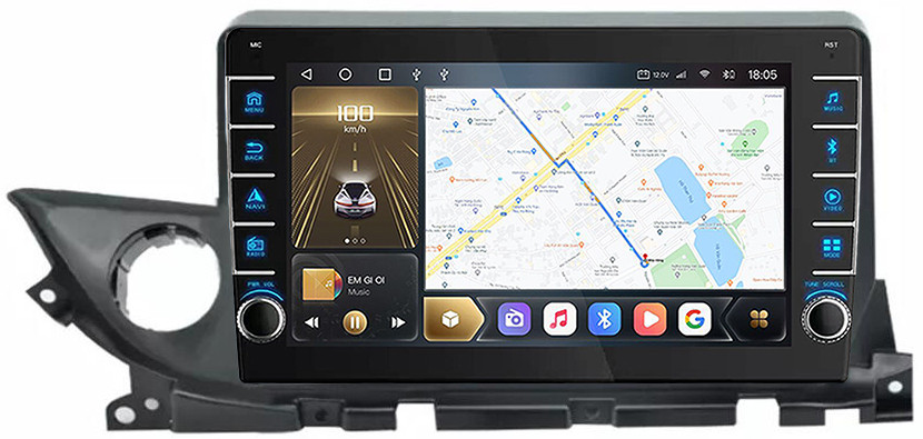 Магнитола для Mazda 6 2019+ - Carmedia OL-9584 (крутилки) QLed, Android 10, ТОП процессор, CarPlay, SIM-слот (CarPlay)