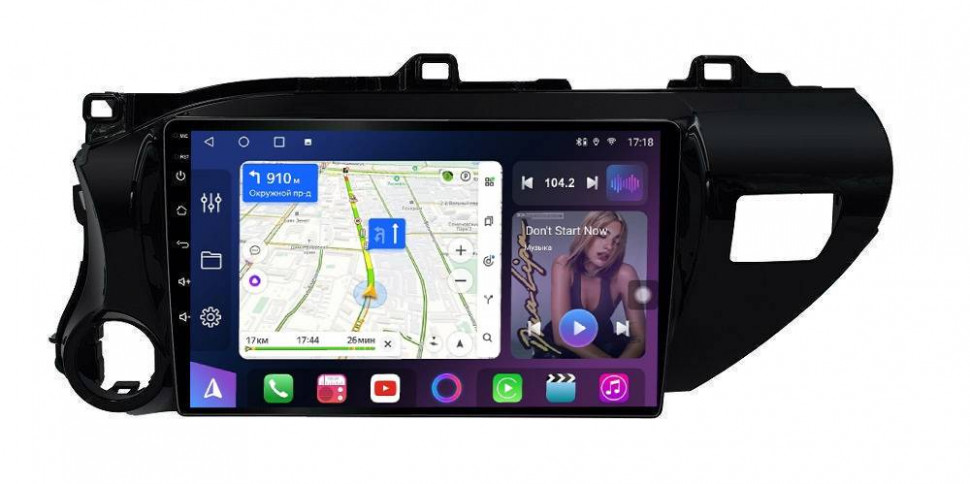 Штатная магнитола FarCar s500 Plus Toyota Hilux на Android (BM1077M)