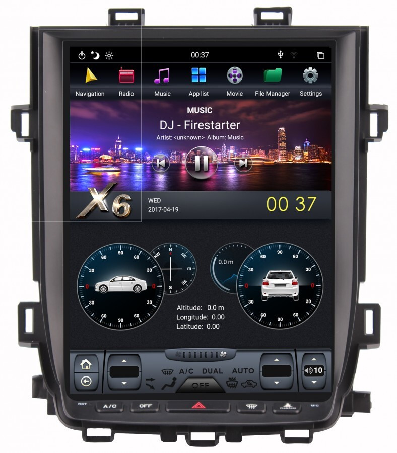 Магнитола для Toyota Alphard H20, Vellfire H20 2008-2015 (более 10 динамиков) - Carmedia ZF-1269H-Q6 ("Тесла-Стиль") Android 11, 8ГБ+128ГБ, SIM-слот (CarPlay)