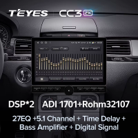 Штатная магнитола Teyes CC3 2K 6/128 Chevrolet Lacetti J200 (2004-2013) F1 Тип-A (13" с кнопками)