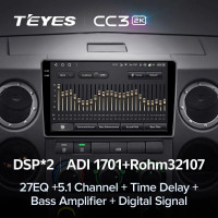 Штатная магнитола Teyes CC3 2K 6/128 для GAZ Gazelle Next (2013-2021) F1