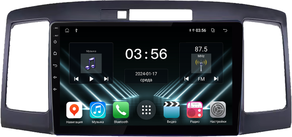 Штатная магнитола FarCar для Toyota Allion 240, Premio 2001-2007 на Android  (DX3023M) (CarPlay)