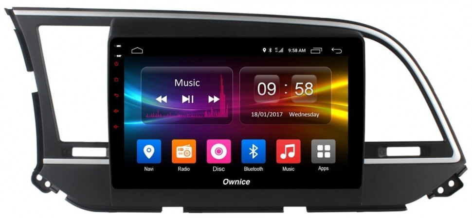 Магнитола для Hyundai Elantra 2016-2018 - Carmedia OL-9708 QLed, Android 10/12, ТОП процессор, CarPlay, SIM-слот (CarPlay)