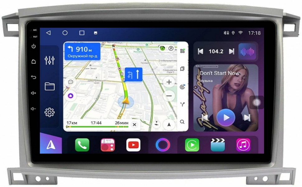 Штатная магнитола FarCar s500 Plus для Toyota Land Cruiser 100 на Android (BM457/1166M)