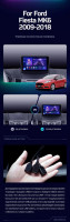 Штатная магнитола Teyes CC3 2K 4/64 Ford Fiesta 6 (2009-2018) F1 Тип-A