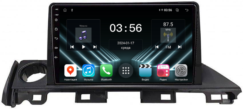 Штатная магнитола FarCar для Mazda 6 на Android  (DX3005M) (CarPlay)