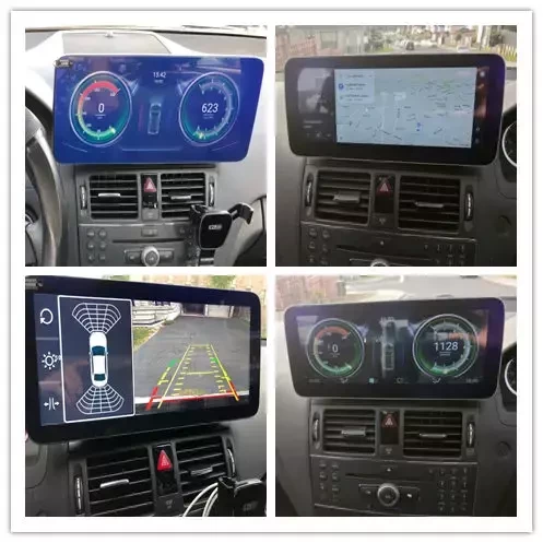 Магнитола Mercedes-Benz C-класс W204 2011-2014 NTG 4.5 - Carmedia MKD монитор 10.25", Android 11, 6Гб+128Гб, CarPlay, SIM-слот (CarPlay)
