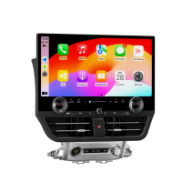 Магнитола для Toyota Land Cruiser 200 2015-2021 (топовая комплектация) - Carmedia ZF-3033-GE на Android 13, 8Гб+128Гб, 4G SIM-слот, CarPlay