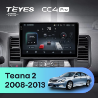 Штатная магнитола для Nissan Teana J32 (2008-2013) (Экран 10,36") - Teyes CC4 Pro на Android 13, 8-ядер, 12ГБ-256ГБ, SIM-слот