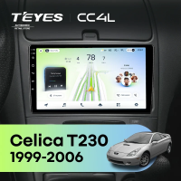 Штатная магнитола для Toyota Celica T230 (1999-2006) - Teyes CC4L на Android 14, 8-ядер, 6ГБ-64ГБ, SIM-слот