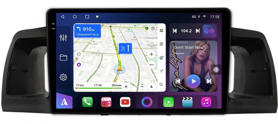 Штатная магнитола FarCar s500 Plus 2K для Toyota Corolla E120 на Android  (XXL3297M)