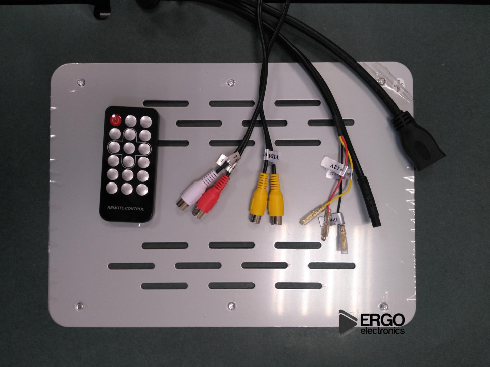 Потолочный монитор 17.3" c андроид приставкой ERGO ER17SA IPS (Xiaomi Mi TV Stick ) черный