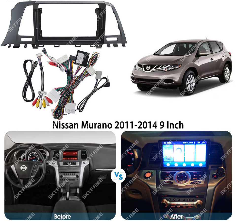 Магнитола для Nissan Murano 2008-2015 - Carmedia SF-9664-NPQ Android 10, ТОП-процессор, SIM-слот (CarPlay)