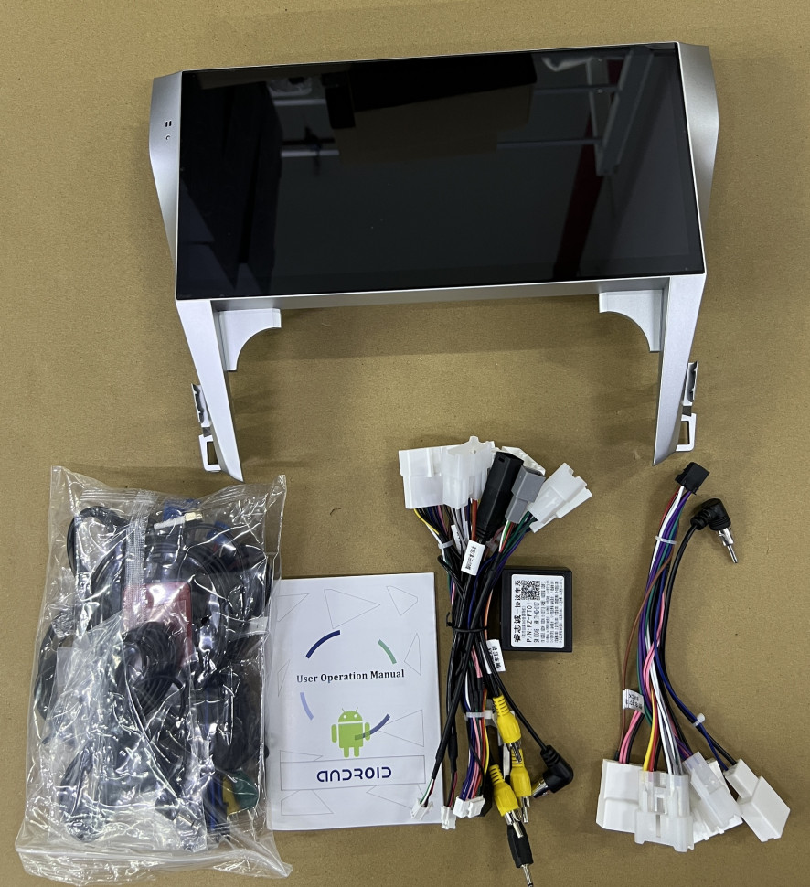 Магнитола для Toyota Camry 2011-2014 - Carmedia HP-T1204 экран 12.3", Android 12, ТОП процессор, 6Гб+128Гб, SIM-слот (только с установкой в Москве) (CarPlay)