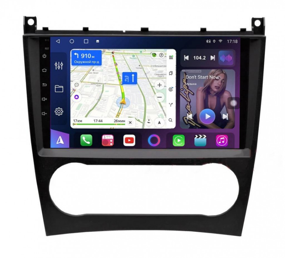 Штатная магнитола FarCar s500 Plus для Mercedes Benz C-Class на Android  (BM1262M)