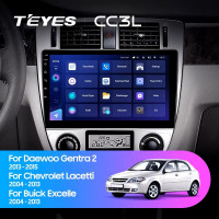 Штатная магнитола Teyes CC3L 4/32 Chevrolet Lacetti J200 (2004-2013) F1 Тип-B