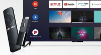 Потолочный монитор 17.3" c андроид приставкой ERGO ER17SA IPS (Xiaomi Mi TV Stick ) бежевый