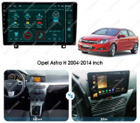 Магнитола для Opel Astra H (вместо бортовика) - Carmedia SF-9304 (крутилки) QLed, Android 10, ТОП процессор, CarPlay, SIM-слот (только с установкой в Москве) (CarPlay)