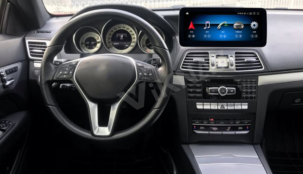 Магнитола для Mercedes-Benz E class 2015-2017 NTG 5.0/5.1 - Carmedia XN-M8005 на Android 10, 4Гб+64Гб, CarPlay, 4G SIM-слот