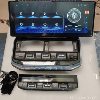 Магнитола для Toyota Land Cruiser 300 - Carmedia ZH-T1605 монитор 16.3", Android 12, 8+128Гб, CarPlay, SIM-слот