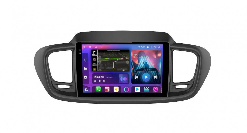 Штатная магнитола FarCar s400 2K для KIA Sorento Prime на Android (BX442M) (CarPlay)