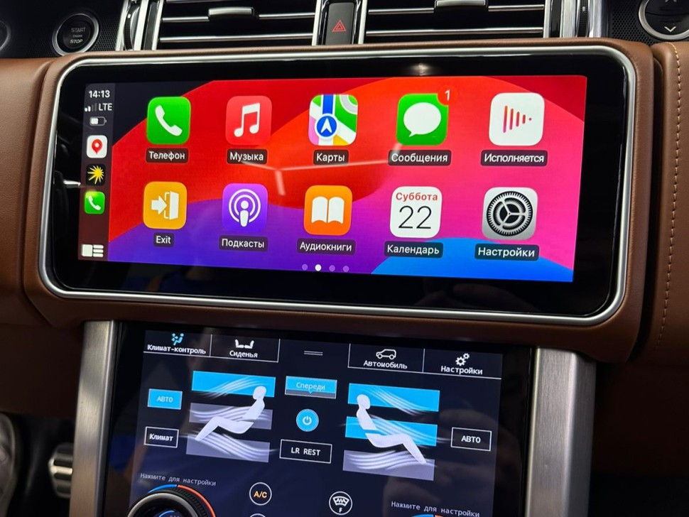 Монитор Android моторизированный 12,3" для Land Rover Range Rover Sport 2 2016-2017 (Harman) RDL-6718