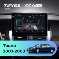 Штатная магнитола для Nissan Teana J31 (2003-2008) (Экран 9,5") - Teyes CC4 Pro на Android 13, 8-ядер, 8ГБ-128ГБ, SIM-слот