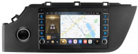Магнитола для KIA Rio 4, Rio X 2020-2023+ - Carmedia OL-1742-3 (крутилки) QLed, Android 10, ТОП процессор, CarPlay, SIM-слот (CarPlay)