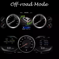 Электронная панель приборов Toyoya Land Cruiser Prado 150 2009-2017 - Carmedia NH-LCD-T03 с сенсорным LCD / ЖК 12.3" экраном QLED (CarPlay)