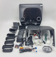 Магнитола для Toyota Land Cruiser Prado 150 2009-2013 (низкая комплектация) - Carmedia HP-T1203-09L на Android 12, 8Гб+128Гб, 4G SIM-слот, CarPlay