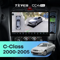 Штатная магнитола для Mercedes-Benz C/CLK-Class S203 W203 W209 A209 (2000-2005) (Экран 11") - Teyes CC4 Pro на Android 13, 8-ядер, 8ГБ-128ГБ, SIM-слот