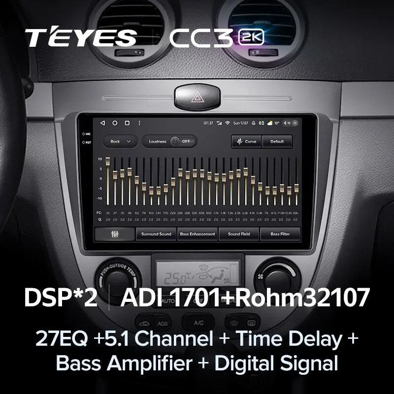 Штатная магнитола Teyes CC3 2K 4/64 Chevrolet Orlando (2010-2018)